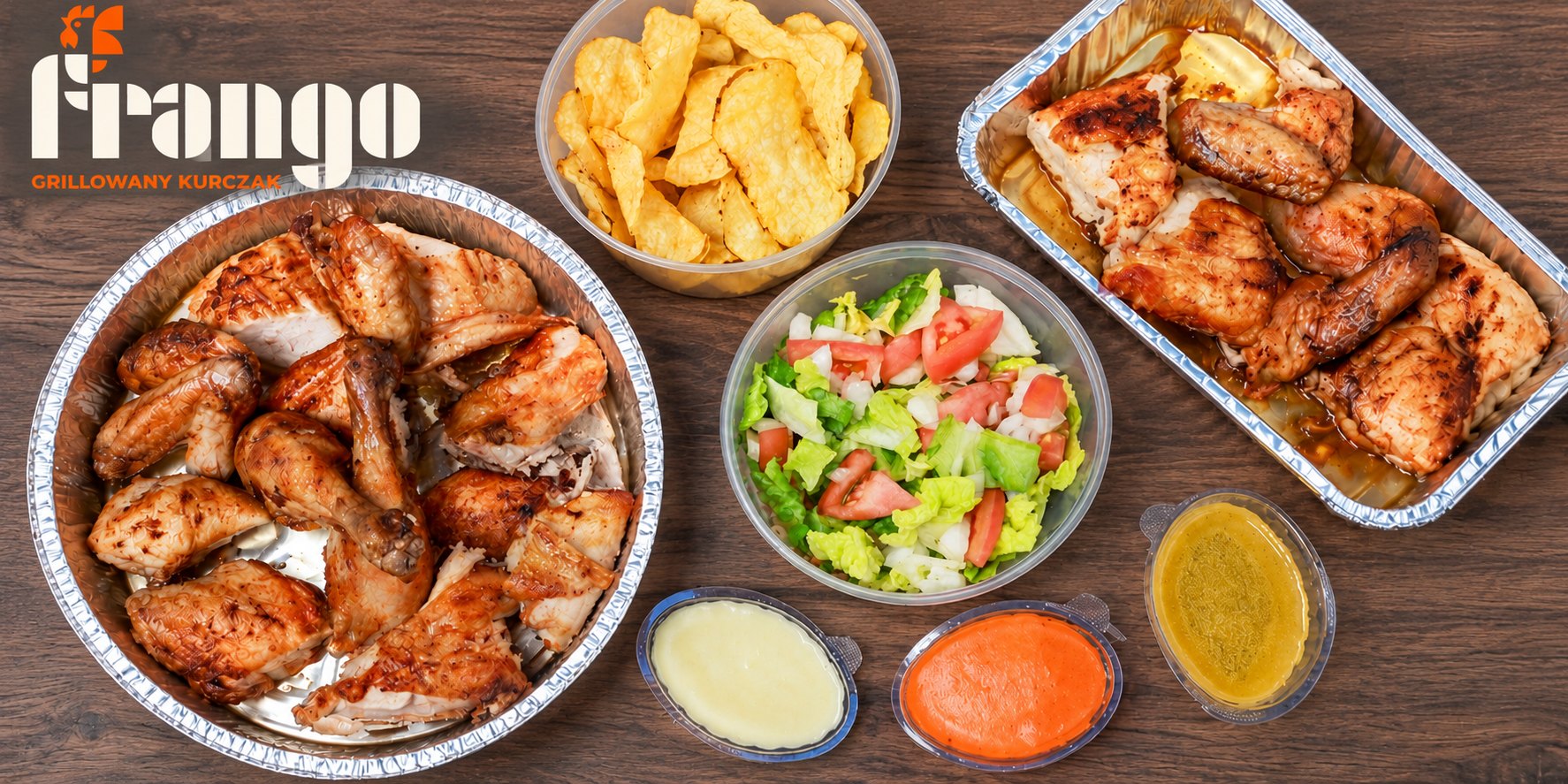 Frango — kurczak i dodatki